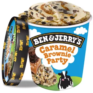 Glace en pot caramel brownie party 426g - BEN & JERRY'S