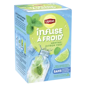 Lemon Mint Cold Brew Tea x15s, 35g - LIPTON