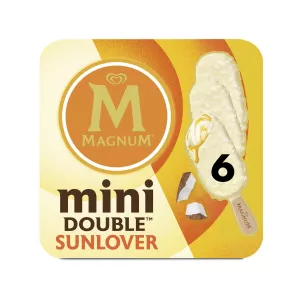 Sunlover Mini Helado Doble Barra Chocolate Blanco Mango Coco 282g - Magnum