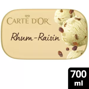 Rhum-Rasin Ice Cream 394g - Carte D'or