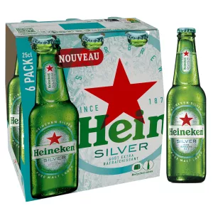 Blond Zilverbier, 4°, 6x25cl - HEINEKEN
