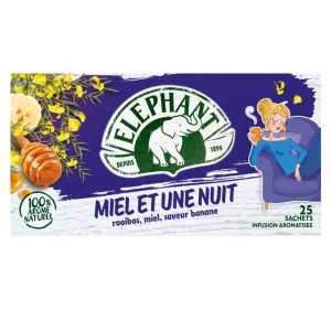Infusion miel et une nuit x25 43.75g - ELEPHANT