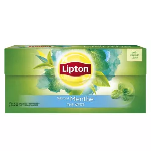 Chá verde menta vibrante x30 48g - LIPTON