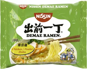 Куриный суп с лапшой Demae Ramen 100 г - NISSIN