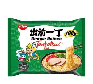Levering Ramen Tonkotsu Varkensvlees 100g - NISSIN