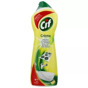 Crème nettoyant avec micro cristaux citron 750ml - CIF