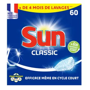 Классическая таблетка для посудомоечной машины x60 - Sun