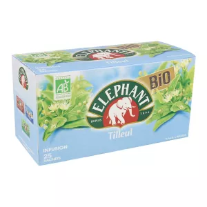 Infusion tilleul Bio x25 33g - ELEPHANT