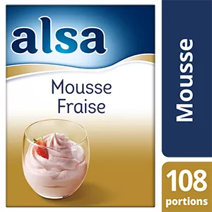 Alsa Mousse à La Fraise 860g 108 Portions