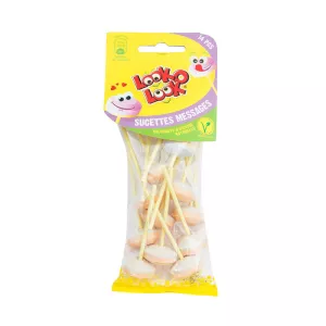 Sucettes messages x14 130g - LOOK O LOOK