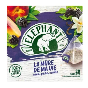 Infusion la mûre de ma vie x20 36g - ELEPHANT