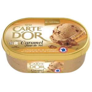 Glace caramel & fleur de sel 500g - CARTE D'OR