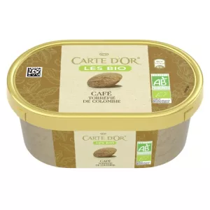 Glace café torréfié de Colombie BIO 250g - CARTE D'OR