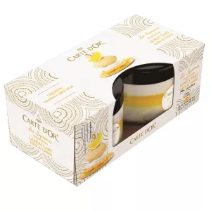 Tarte au citron glacé x2 260ml - CARTE D'OR