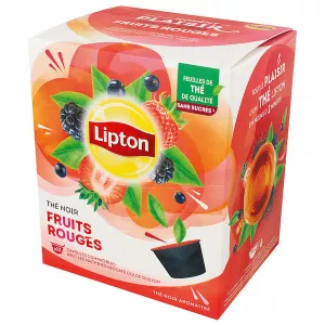 Thé noir fruits rouges x12 33g - LIPTON