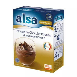 Alsa Mousse Au Chocolat Douceur 960g 100 Portions