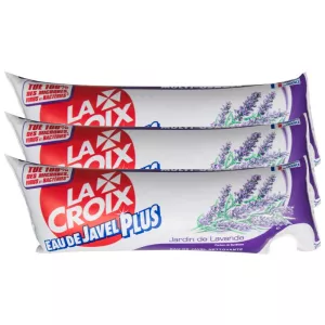 Eau de javel jardin de lavande x3 - LA CROIX