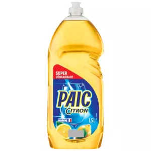 Liquide vaisselle citron 1,5L - PAIC