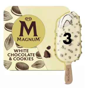 Witte chocolade chocolade en x3 chocoladetick - Magnum