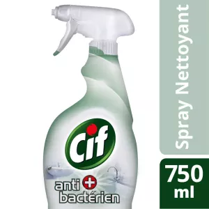 Antibakterieller Mehrzweck-Haushaltsreiniger ohne Bleichmittel, 750 ml - Cif