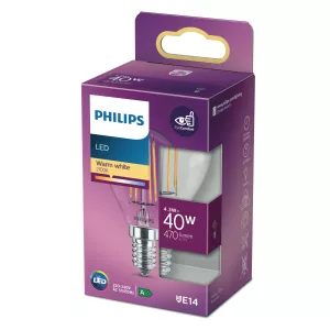 Led Cla Sphe 40w P45 E14 Ww B1