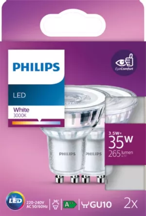 Led Clas 35w Gu10 Wh 36d B2