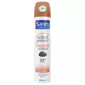 Déodorant Spray Natur Protect à la pierre d'Alun peaux sensibles 24h - SANEX