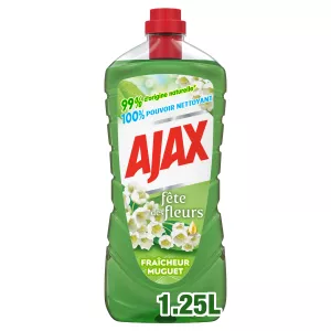 Nettoyant Ménager Sol & Multi-Usage Fraîcheur Muguet - AJAX