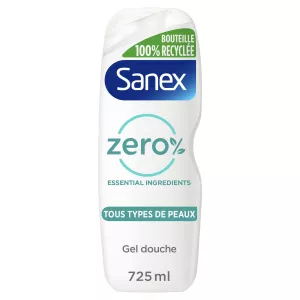 Gel Douche Hypoallergénique 0% Peaux Normales 725ml - SANEX