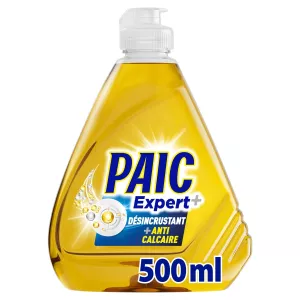 Liquide Vaisselle Désincrustant Anti-calcaire Expert+ 500ml - Paic