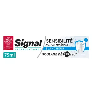 Unyeti wa meno ya kitaalam nyeupe 75ml - Signal