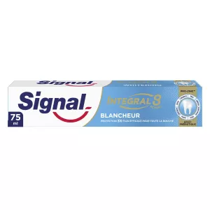 Integral 8 Whiteness Zahnpasta mit präbiotischer Wirkung, 75 ml – Signal