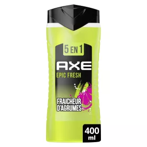 Gel Douche Homme 5en1 Epic Fresh 400ml - Axe