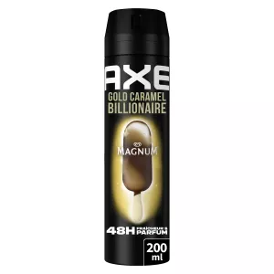 Déodorant Männer Anti-Odeur Gold Karamell Milliardär 48h 200ml - Axe