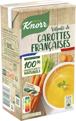 Fluweelachtige soep van Franse wortelen, 1L - KNORR