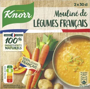 Moullin वेजिटेबल लिक्विड सूप, 2x300ml -  KNORR