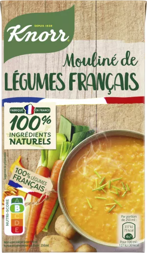 Supu ya Mboga ya Kioevu ya Mouliné, 1l - KNORR