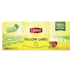 Черный чай Origin Kenya Yellow Label, 100 шт., 200 г - LIPTON