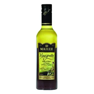 Leichte Vinaigrette mit Olivenöl und schwarzen Oliven, 36cl - MAILLE