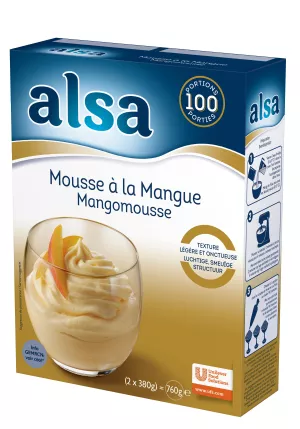 Alsa Mousse à La Mangue 760g 100 Portions