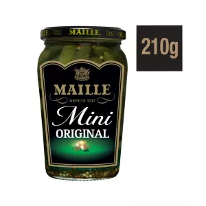 Mini Cornichons Original, 210G - MAILLE
