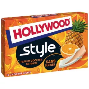 4x23g HWD Style Cocktail Fruit - HOLLYWOOD