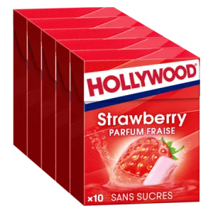 5x14g hwd fresh fraise 10 kéo - HOLLYWOOD