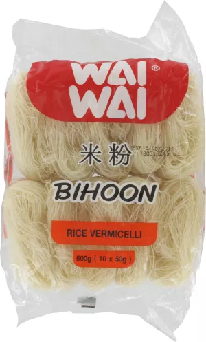 Rice Vermicelli (bihoon) 500 Gr - Wai Wai