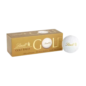 Milk chocolate and hazelnut golf ball (3 balls) 110g - LINDT