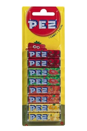 Blister De 8 Recharges Fruit - PEZ