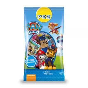 1 distributeur + 2 autocollants + 10 recharges 85g - PEZ