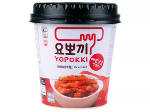 Topokki Cup süßer und würziger Reiskuchen 140g - Yopokki