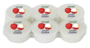 Lychee Nata de Coco Jelly. 16 x 480 g - Cocon