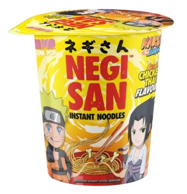 Negisan Naruto Cup Noodles Thai Chicken Flavor 65g - Ultra Pop